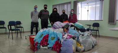 UAD realizou o repasse de mantas ao Cras